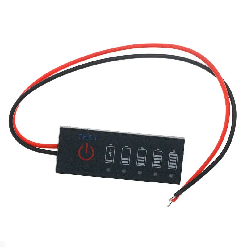 Lithium Battery 12V - Płytka wskaźnika naładowania baterii litowej 3.7V-72V,