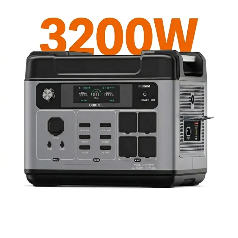 Portable Power Station - 2026OUKITEL P2001 PLUS z baterią LiFePO4