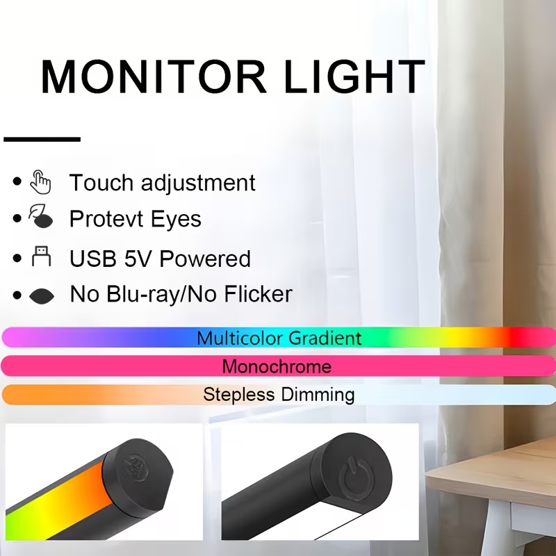 Lampa LED do monitora komputer – Energy Monitor Meter recenzja i cena
